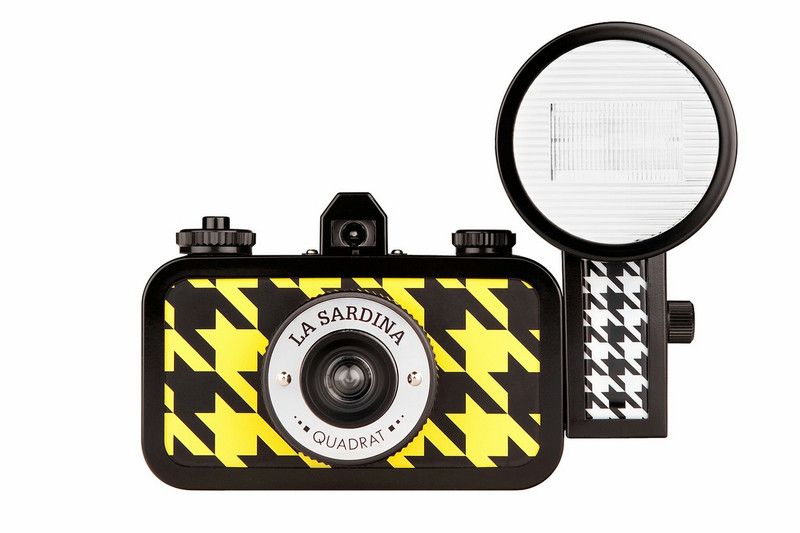 Lomography La Sardina Compact film camera 35 mm Black,Yellow