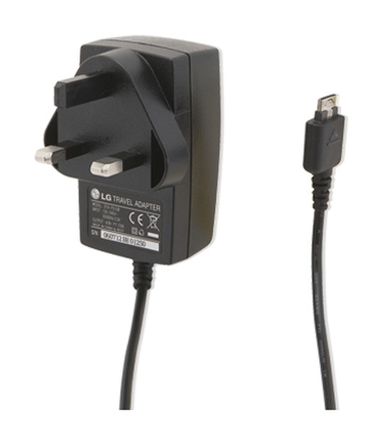LG Travel adapter SSAD0021002 Indoor Black mobile device charger