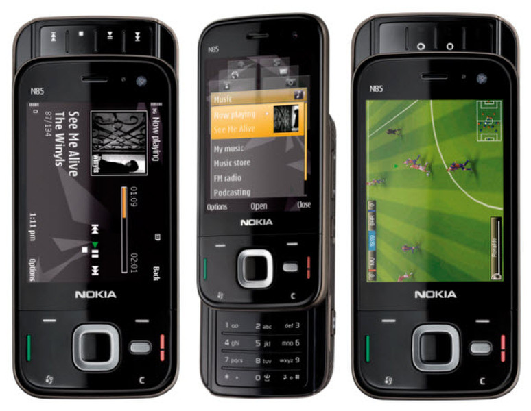 Nokia N85 Black smartphone