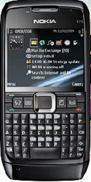 Nokia E71 Black smartphone