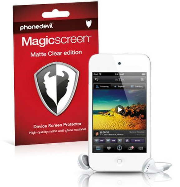 MediaDevil MSC117 Anti-glare iPod touch 4G 2pc(s) screen protector