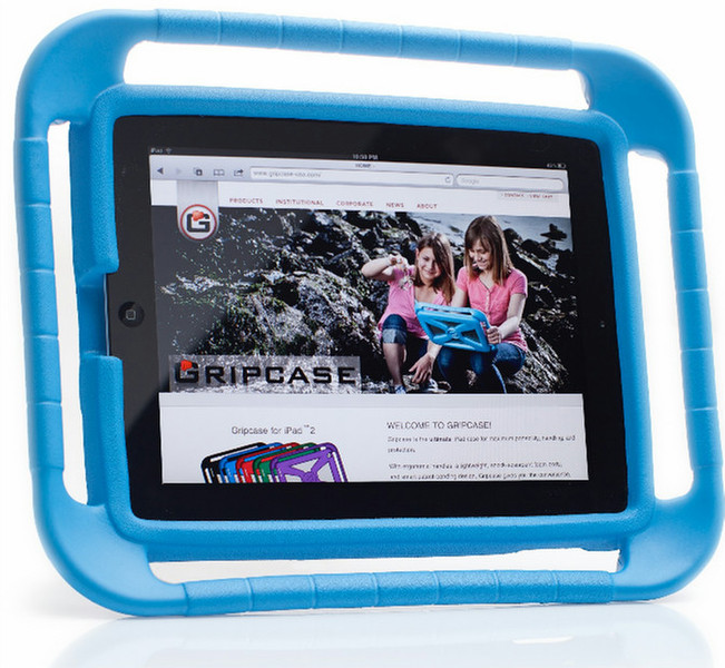 Gripcase I2BLU-USP 9.7Zoll Cover case Blau Tablet-Schutzhülle
