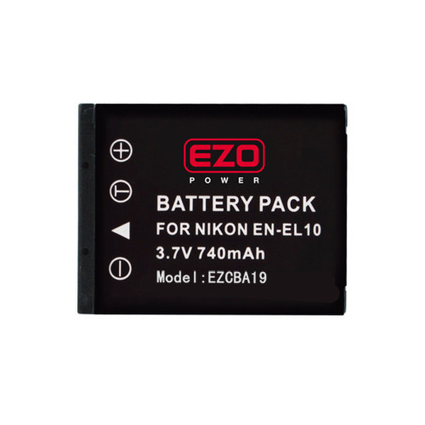 EZOPower EZCBA19 Lithium-Ion (Li-Ion) 740mAh 3.7V rechargeable battery