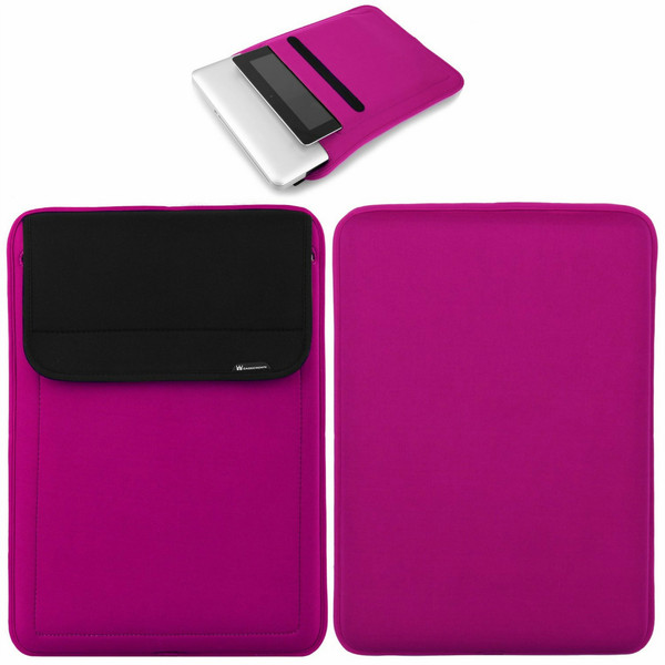 CaseCrown CAS2145 13Zoll Sleeve case Pink Notebooktasche