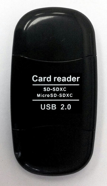 Komputerbay KB_SDXC_READER_BLACK USB 2.0 Black card reader