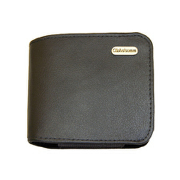 GloboComm Universal hard leather bag GPS extra small Leather Black