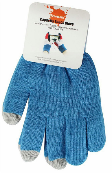 Aquarius UNTCHGBL Blau Touchscreen-Handschuh