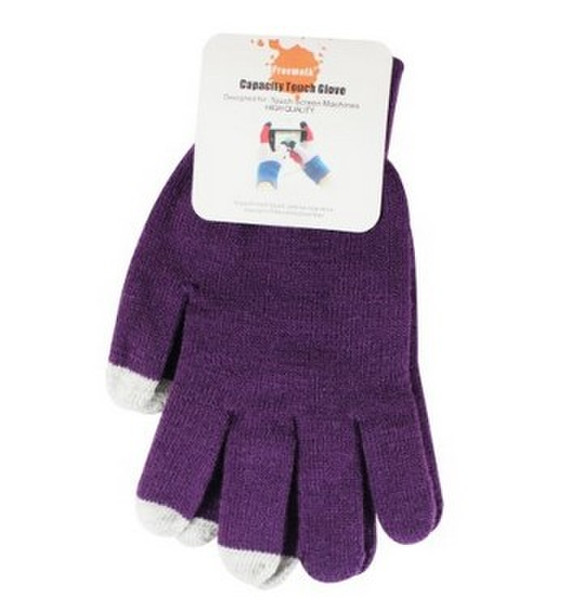 Aquarius UNTCHGPU Purple touchscreen gloves