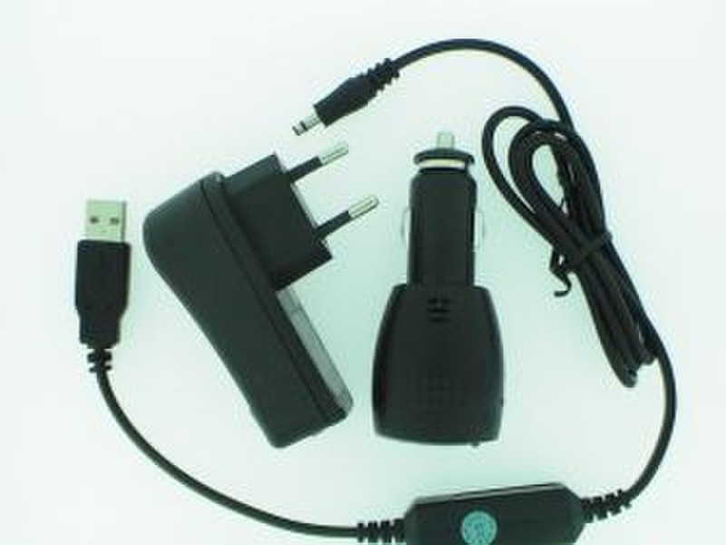 Telepower Travelkit TC+SC+USB for Nokia Black mobile device charger