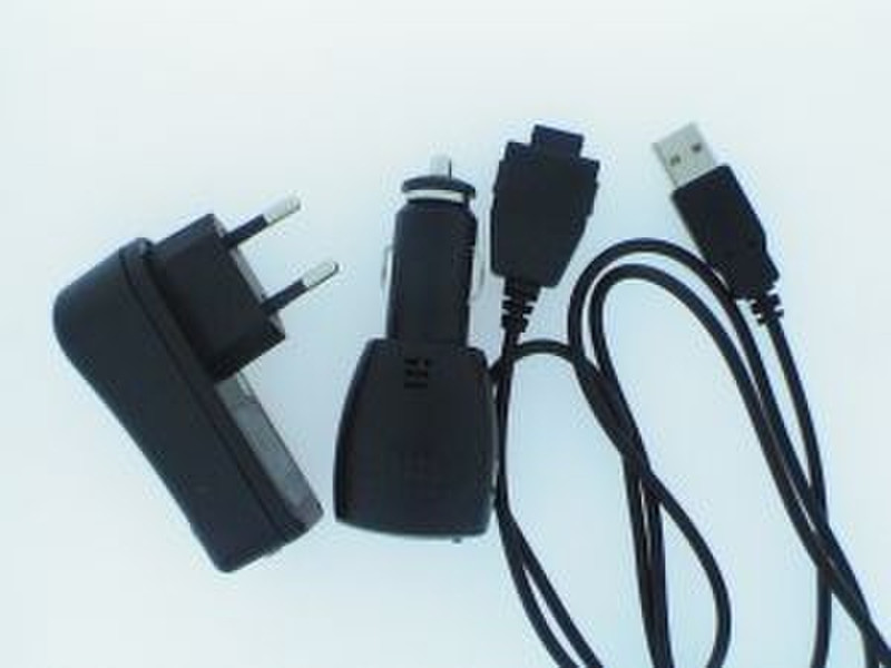 Telepower Travelkit TC+SC+USB for Samsung A200, D5 Black mobile device charger
