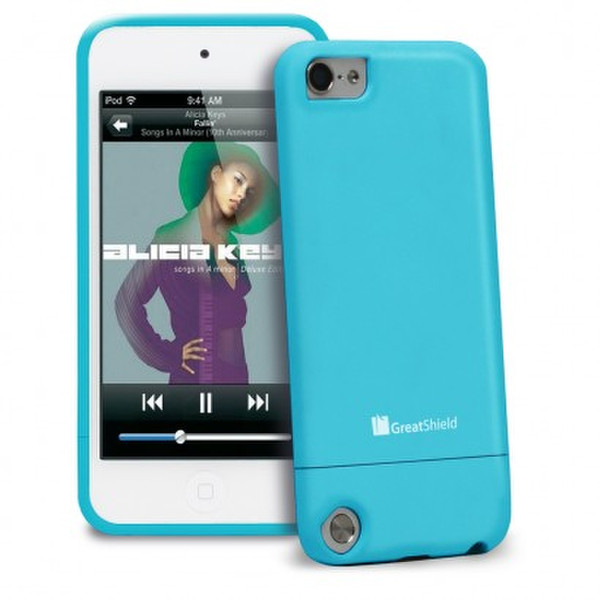 GreatShield GS03063 Shell case Blau MP3/MP4-Schutzhülle