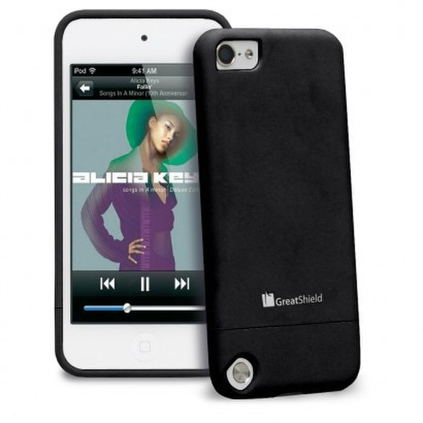 GreatShield GS03062 Skin case Schwarz MP3/MP4-Schutzhülle
