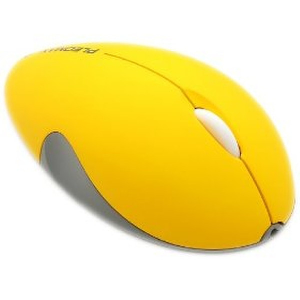 Samsung Pleomax SPM-4000 Dolphin Optical Mouse USB+PS/2 Optisch 800DPI Gelb Maus