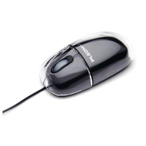 Samsung Pleomax SPM-7000 Crystal Optical Mouse USB+PS/2 Оптический 800dpi Черный компьютерная мышь