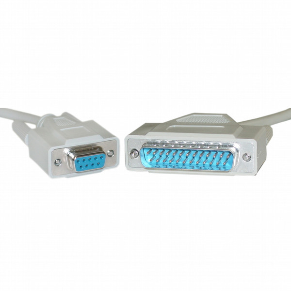 CableWholesale 1ft, DB9 - DB25