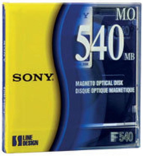 Sony Magneto Optical Disk 3.5" 540MB single pack
