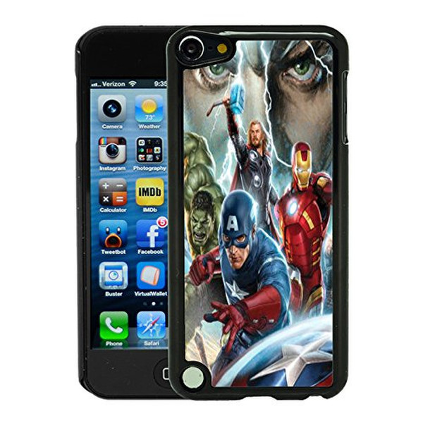 Rhino Cases IT5-00206-BLACK Cover case Schwarz MP3/MP4-Schutzhülle