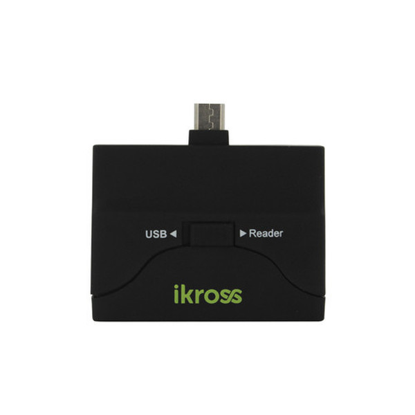 iKross IKCB14 USB 2.0 Черный устройство для чтения карт флэш-памяти