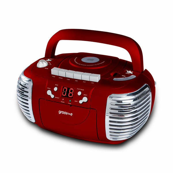 Groov-e GV-PS813-RD CD radio
