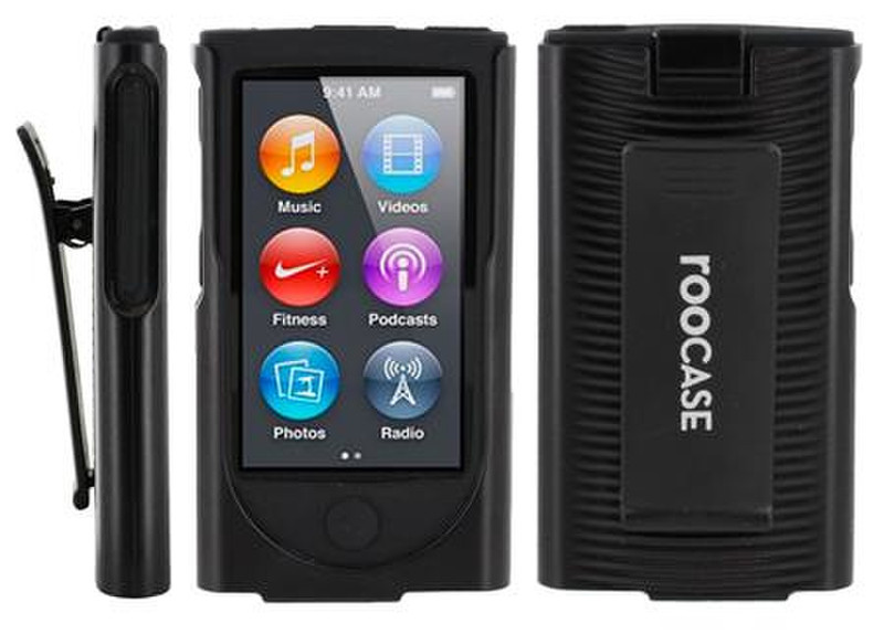 Roocase Slim Hybrid Skin case Black