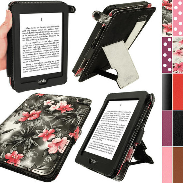 iGadgitz U2715 Folio Black e-book reader case