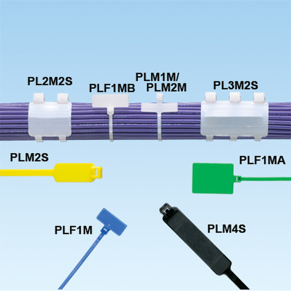 Panduit PLM1M-C0 Нейлон Черный 100шт стяжка для кабелей