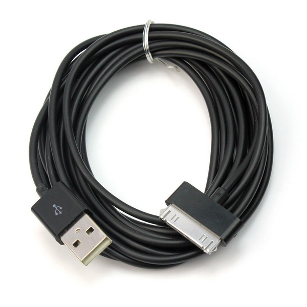 Generic CE00084 3м USB A Apple 30-p Черный кабель USB