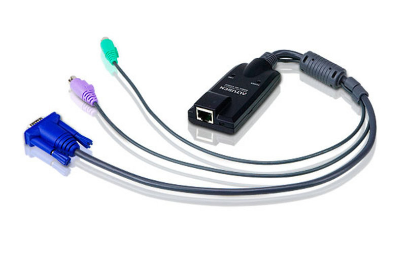 Aten Altusen KA9520 PS/2 - VGA naar Cat5e/6 KVM Adapter Kabel