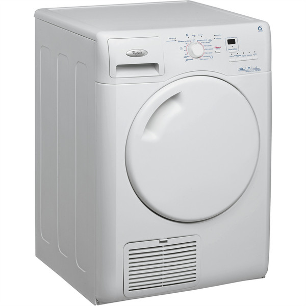 Whirlpool AZB 8670 Отдельностоящий Фронтальная загрузка 8кг B Белый