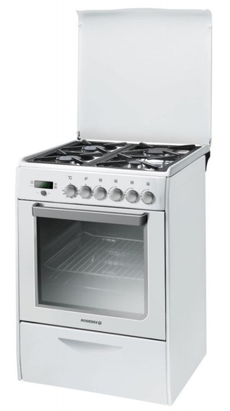 Rosieres RGP6376RBX Freestanding Gas hob White cooker