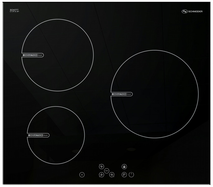 Schneider SVTIN 325 built-in Induction Black hob