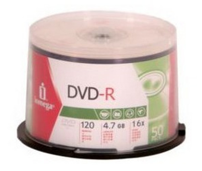 Iomega DVD-R 16X 4.7GB 4.7ГБ DVD-R 50шт