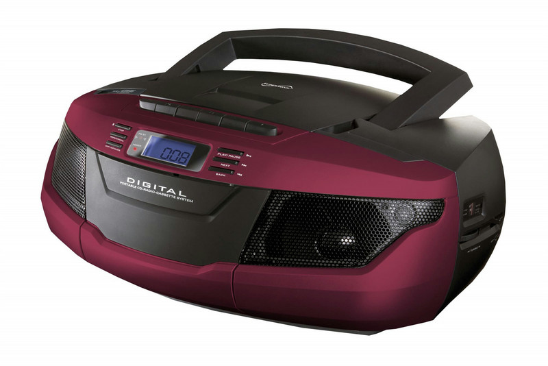 Supersonic SC-184UB Portable CD player Red