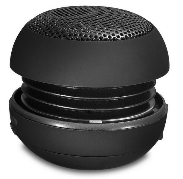 Brigmton BAMP-400 Mono 2.4W Sphärisch Schwarz Tragbarer Lautsprecher