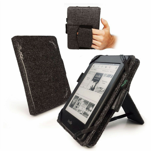 Tuff-Luv I3_16_5055261888541 Flip Black e-book reader case