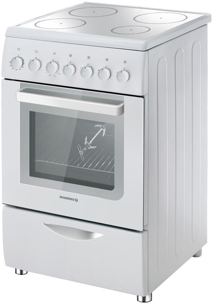 Rosieres RVC 5318 RB Freestanding Ceramic A White cooker