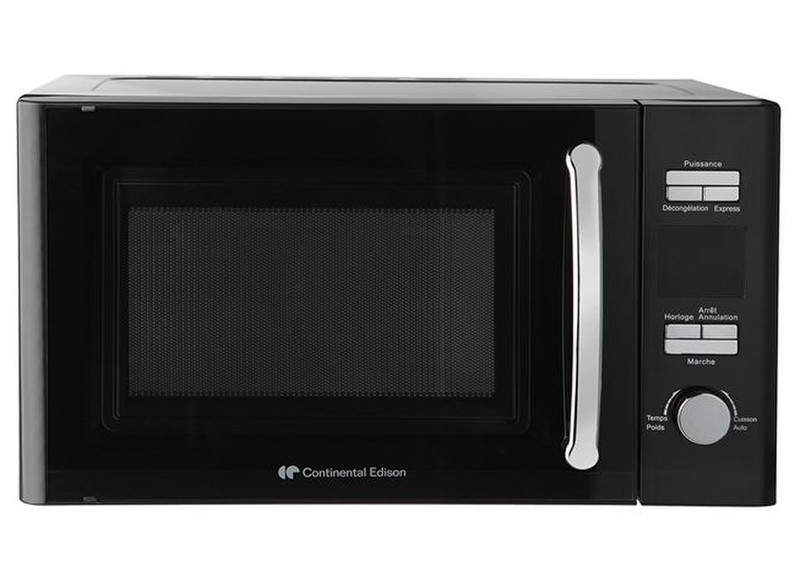 Continental Edison 20UX08V Countertop 20L Black microwave