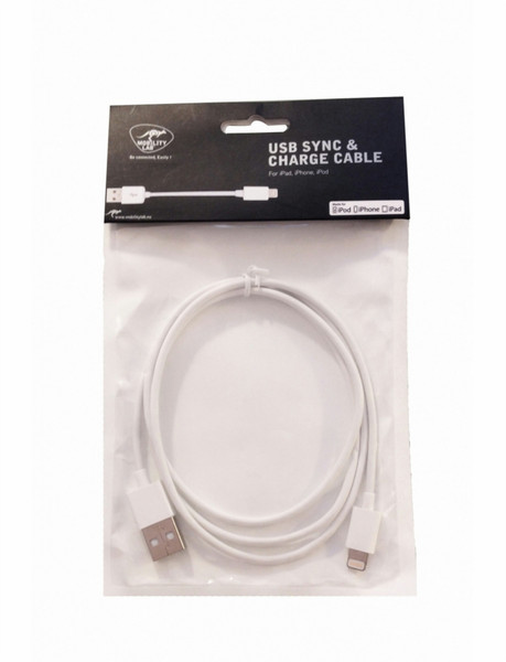 Mobility Lab ML303017 USB A Lightning White USB cable