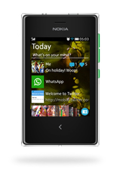 O2 Nokia Asha 503 Зеленый