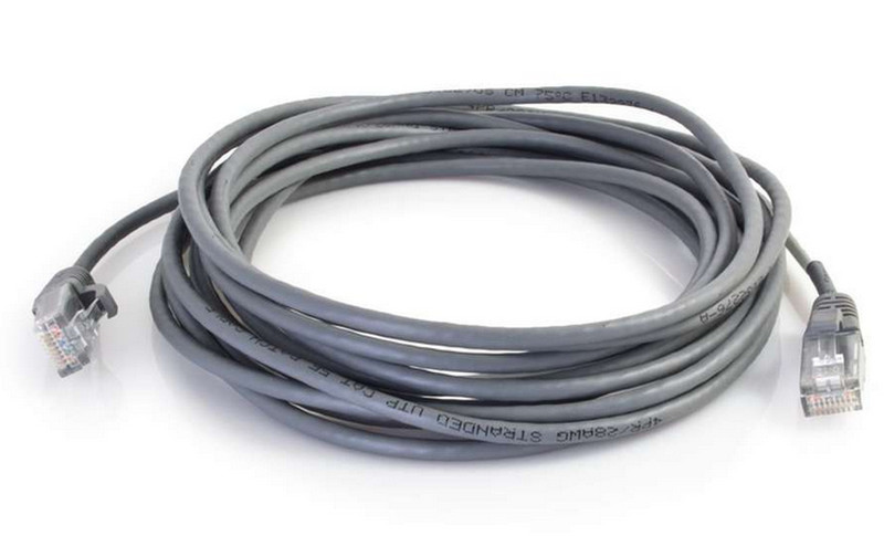 C2G 3ft. Cat5e UTP 0.914м Cat5e U/UTP (UTP) Серый сетевой кабель