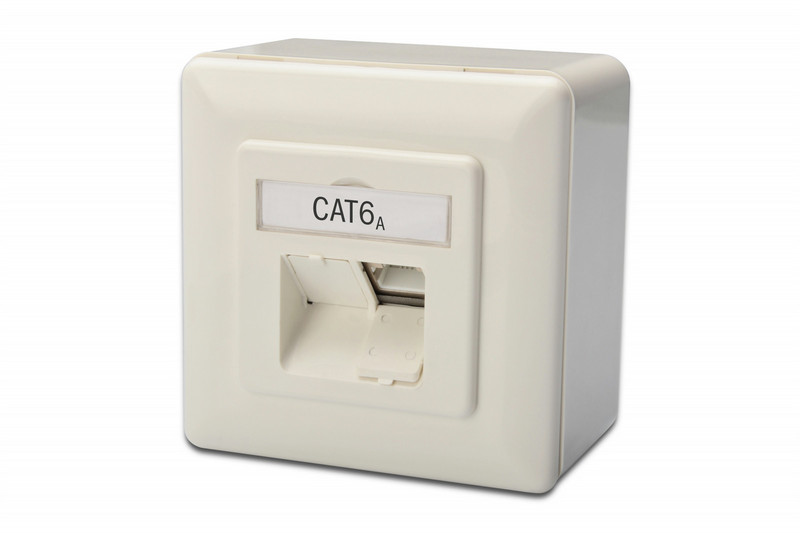 Digitus DN-9008-S RJ-45 White socket-outlet