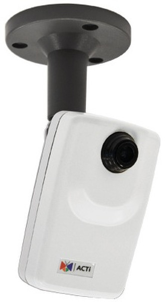 ACTi D12 IP security camera Innenraum Kubus Weiß Sicherheitskamera