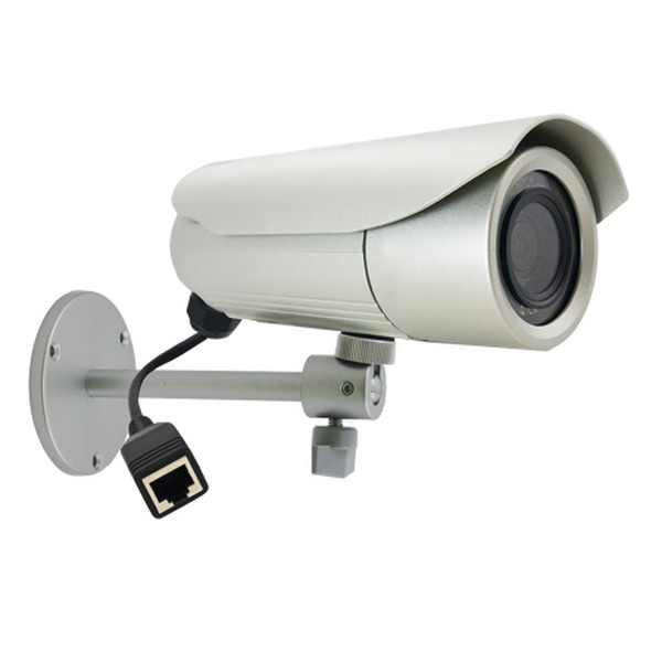 ACTi D42 IP security camera Вне помещения Пуля Белый камера видеонаблюдения