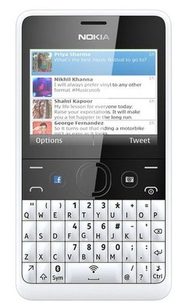 Nokia Asha 210 Белый