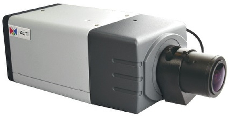 ACTi D22F IP security camera Для помещений Коробка Серый, Белый камера видеонаблюдения