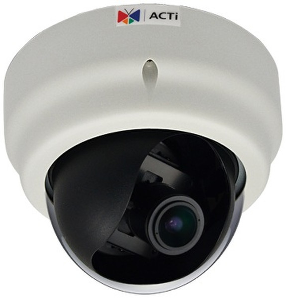 ACTi D61 IP security camera Для помещений Dome Белый камера видеонаблюдения