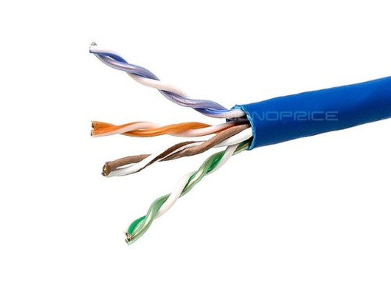 Monoprice 106179 304м Cat5e U/UTP (UTP) Синий сетевой кабель