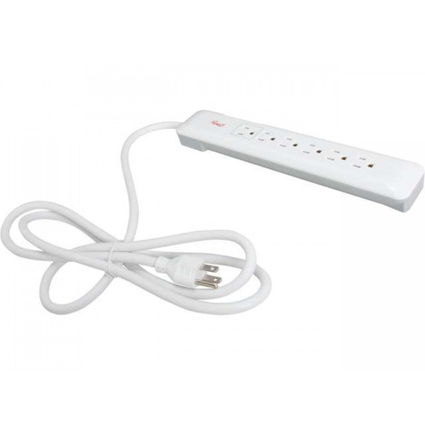 Rosewill RHSP-13005 6AC outlet(s) 1.8m White surge protector
