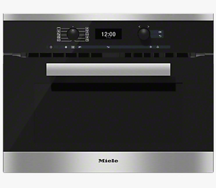 Miele H 6400 BM Built-in 43L 1000W Black,Stainless steel