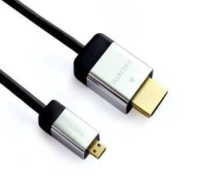 IronKey Кабель DEFENDER А/В HDMI08-06PRO (ver. 1.4) HDMI(M)-microHDMI(M), 1.8м, BL